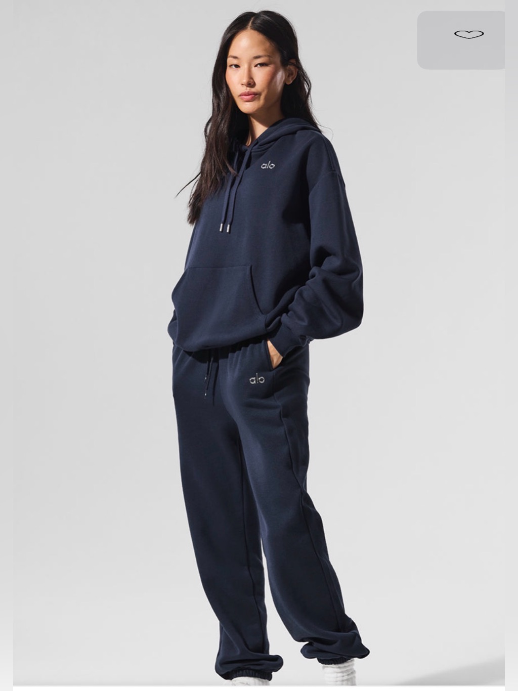 Nwt Accolade Sweat Pants And Matching Sweatshirt Navy Color Size Medium
